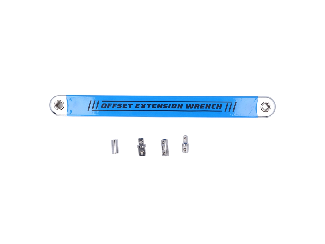 Conjunto de chaves offset com extensão multifuncional e adaptadores | S/MARCA