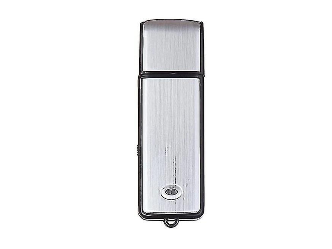 Mini Gravador Digital, Recarregável Por Usb, Gravador Para Manutenção De Reuniões Em Pc 8gb Yizhood (preto)