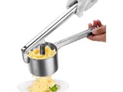 Amassador De Batatas E Moedor Alimentos Em Alumínio Manual