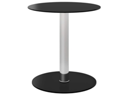 Conjunto 1 Mesa De Centro Vidaxl Preto Vidro