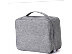 Bolsa De Armazenamento Multifuncional Portátil Em Lona Para Organizar Fones De Ouvido Bolsa De Armazenamento Multifuncional Portátil Em Gokoco