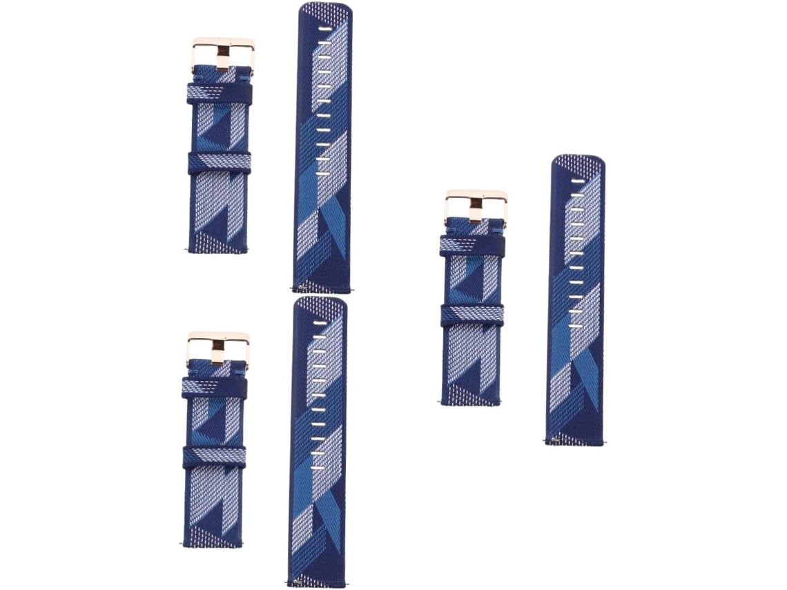 Conjunto De 3 Pulseiras Nylon Para Relógio Inteligente, Compatíveis