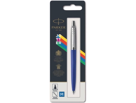 Esferográfica Retrátil Jotter Originals, Ponta Média de 1,0 mm, Corpo Azul Marinho, Tinta Azul