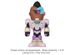 Figura Funko Teen Titans Go! Cyborg Vinyl Soda Chase Envia 1 em 6