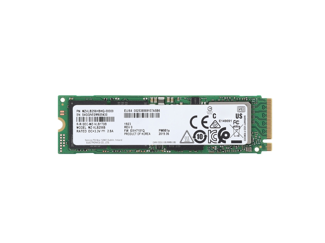 Pm981a Nvme M.2 2280 256gb Ssd Pci-e De Alta Velocidade 3500mb/s De Leitura
