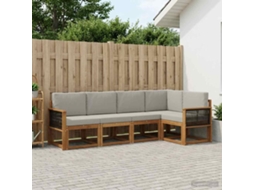 Vidaxl Conjunto De Sofás Para Exterior 7 Unid. Poliéster