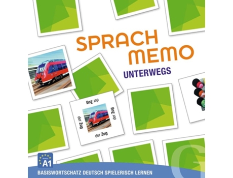 Livro Sprachmemo Unterwegs - Sprachspiel De Grubbe Media (alemão)