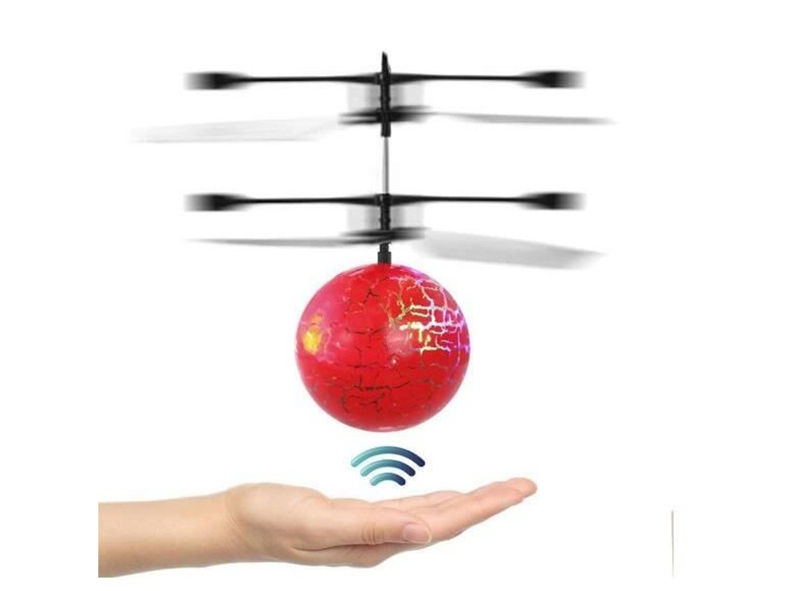 Jouet Volant - Zgeer - Flying Ball Ballon Volant Mini Drone - Lumières Led Colorées - Intérieur