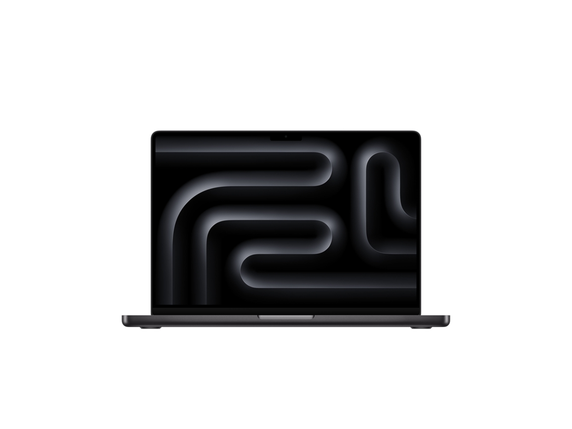 MacBook Pro APPLE Preto Sideral (14'' - Apple M3 Pro 12-core - RAM: 18 GB - 1 TB SSD - GPU 18-Core)