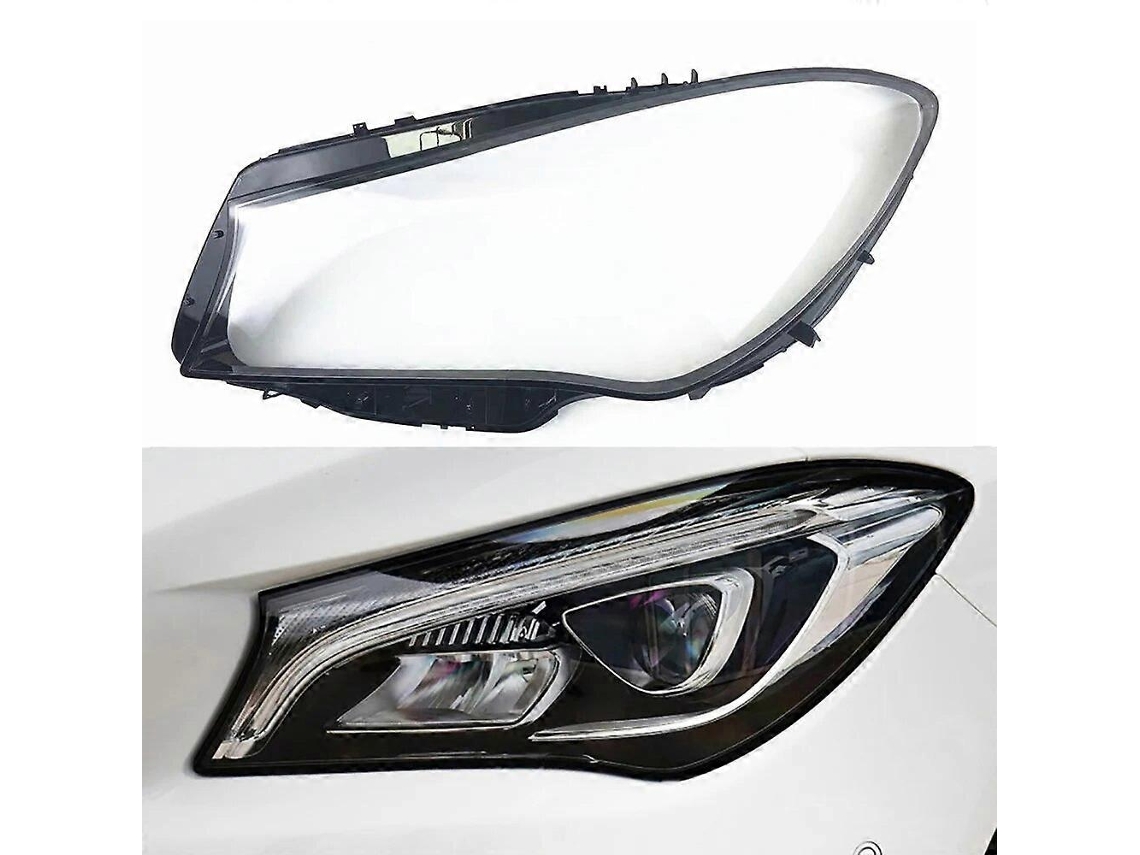 Lâmpada Mercedes Benz W117 Cla Abajur Exquisito, Carcaça, Vidro Frontal, Capa Farol (2016 2019)