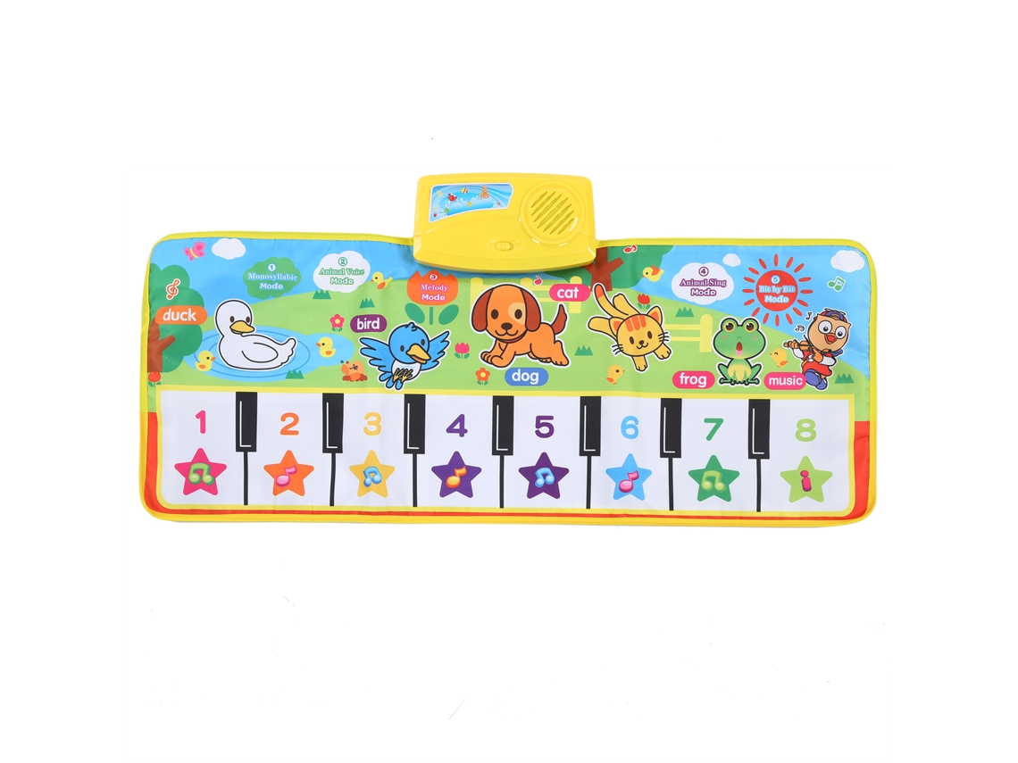 Mali tapete Musical Piano para Bebê com Teclado Infantil Brinquedo Educativo 3 Anos +