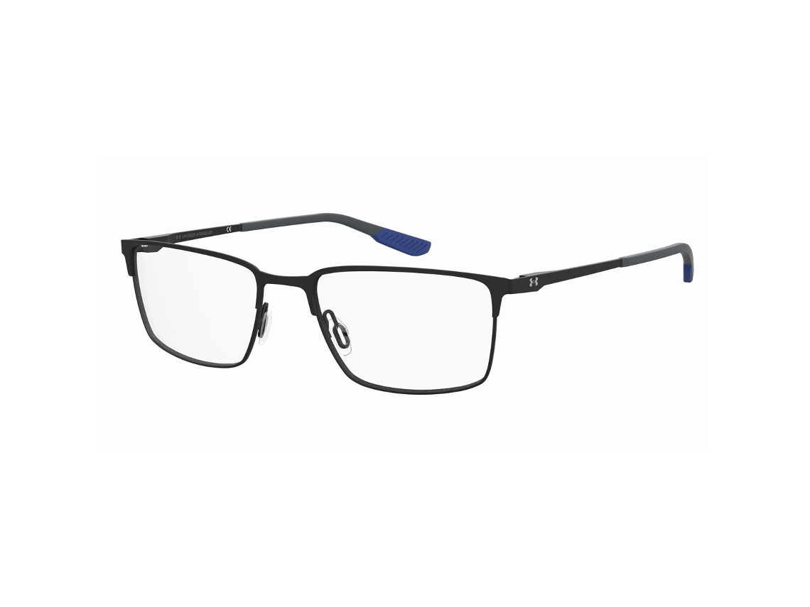 Armação de óculos de grau Under Armour UA-5058XL-G-003G020 masculina (preta - metal - 150 mm - Ø 60 mm)