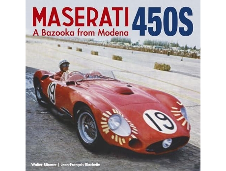Livro Maserati 450S de Jean-Francois Blachette (Inglês)