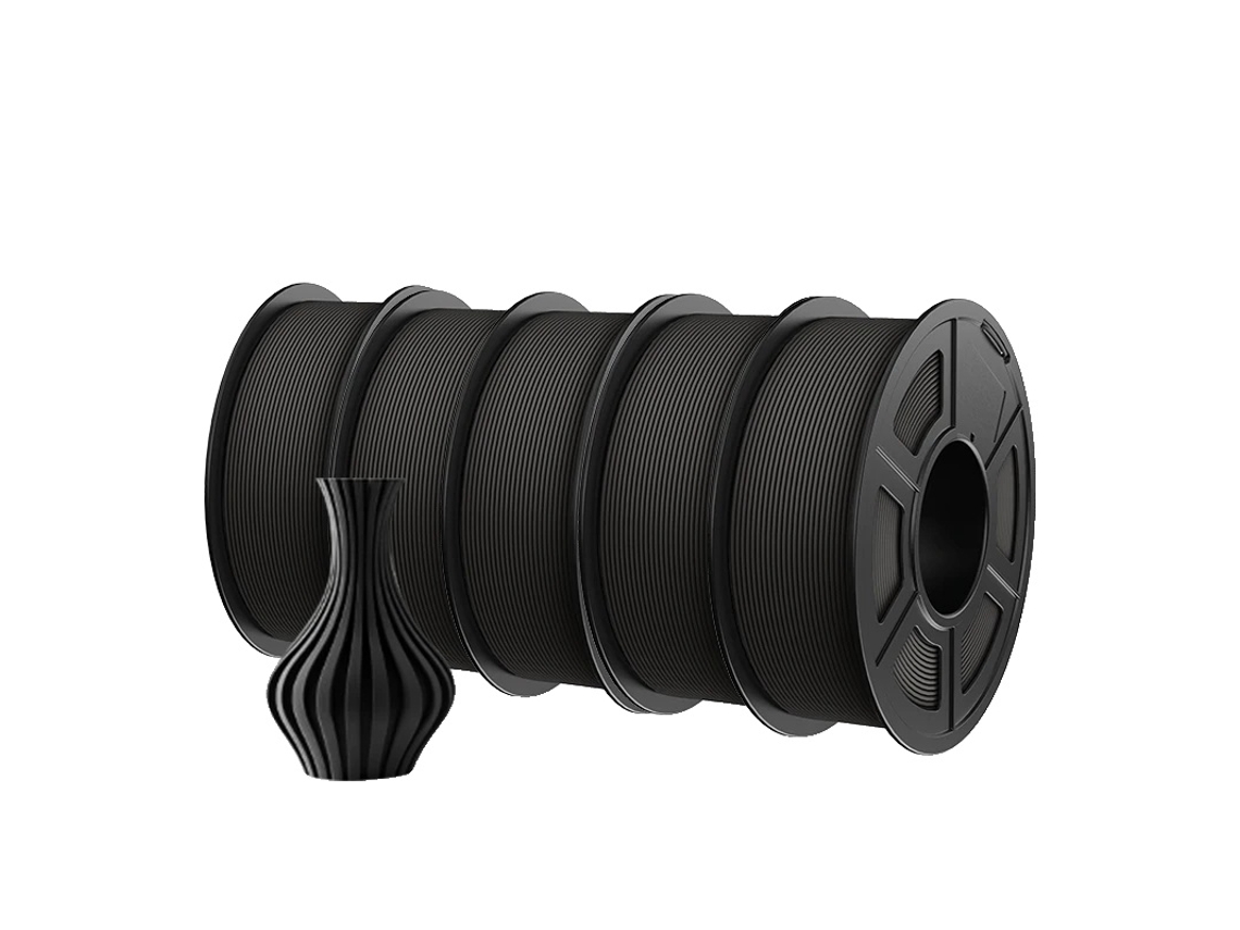 Filamento Para Impressora 3d, Diâmetro De 1,75mm, Comprimento De 330m, Alta Resistência Ao Impacto, Hs Matte Petg 5bk Oem
