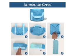 Balde Plegable de Camping 16l Portátil