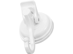 Gancho De Ventosa Reforçado Uonlytech, Branco, Para Toalhas De Banheiro, Gancho De Parede Multiuso Para Chuveiro
