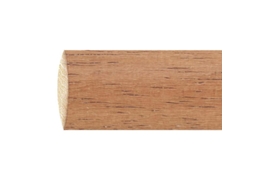 Barra madera lisa 1,8 metros x 28 mm. pino