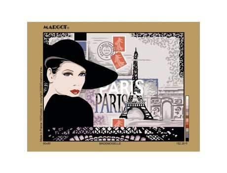 Canevas Pénélope Antiga Mademoiselle 60x80cm Margot