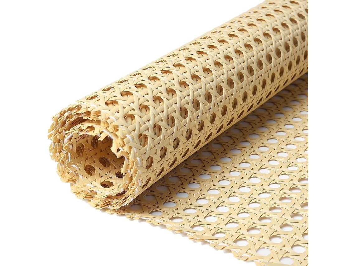 Rolo De Fita Rattan Aberta, 44, 5x 101, 6cm 17, 5x 40 Polegadas, Vime De Polietileno Para Projetos Decoração, Material