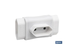 Adaptador multivia 3 vias (10a-250v)