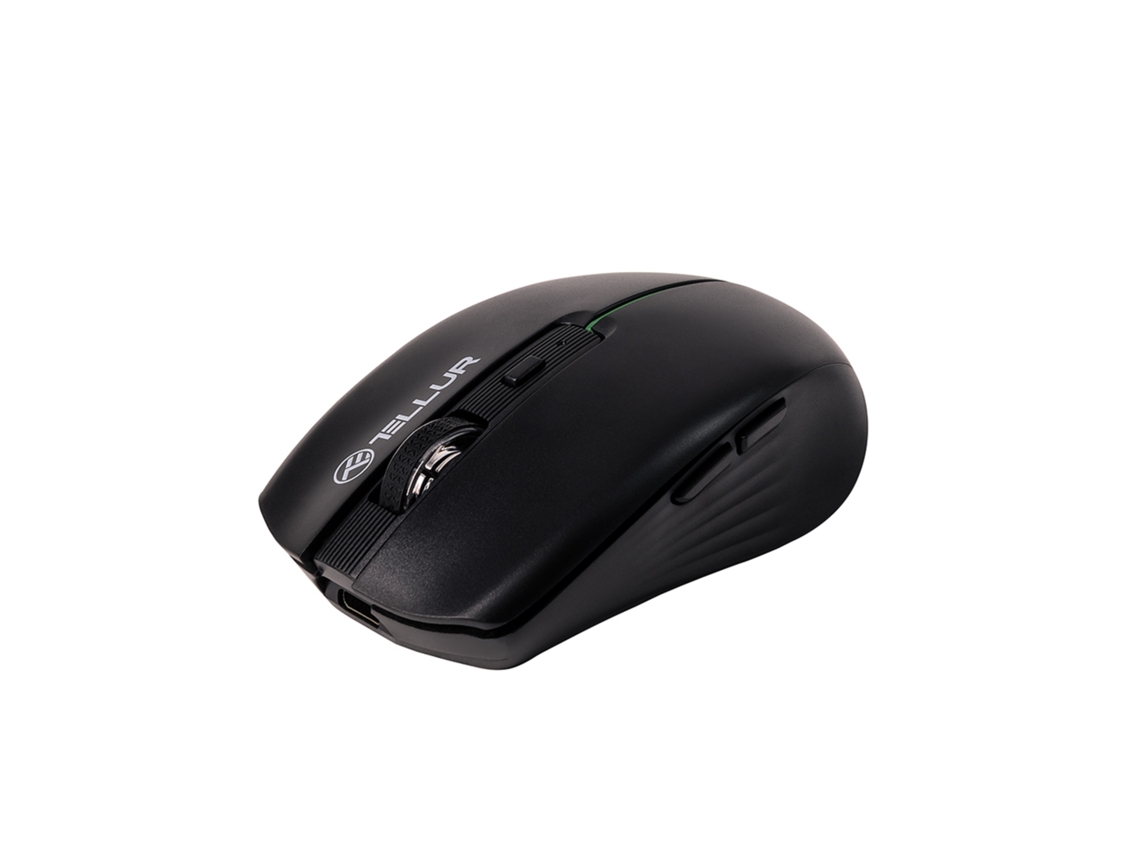 Mouse Sem Fio TELLUR Silent Click Preto