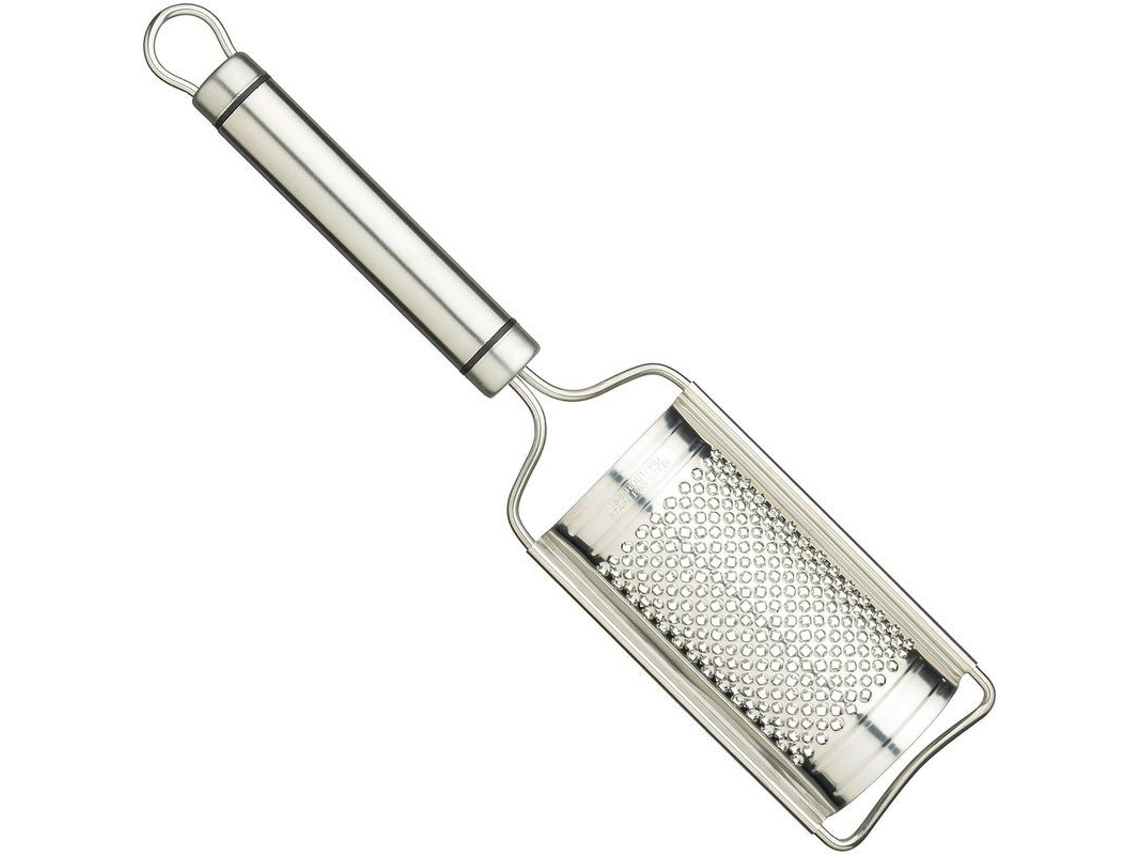 2026 rallador de Queso Plano Profesional, Acero Inoxidable, 21 Cm, Plata