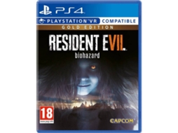 Jogo PS4/PS VR Resident Evil 7 Biohazard (Gold Edition) — Ação/Aventura / Idade mínima recomendada: 18