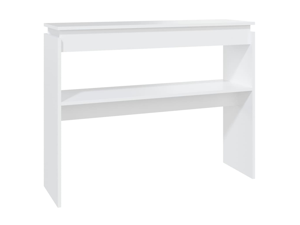 Console Table, Console Tables Vidaxl Branco Madeira Processada (n/a)