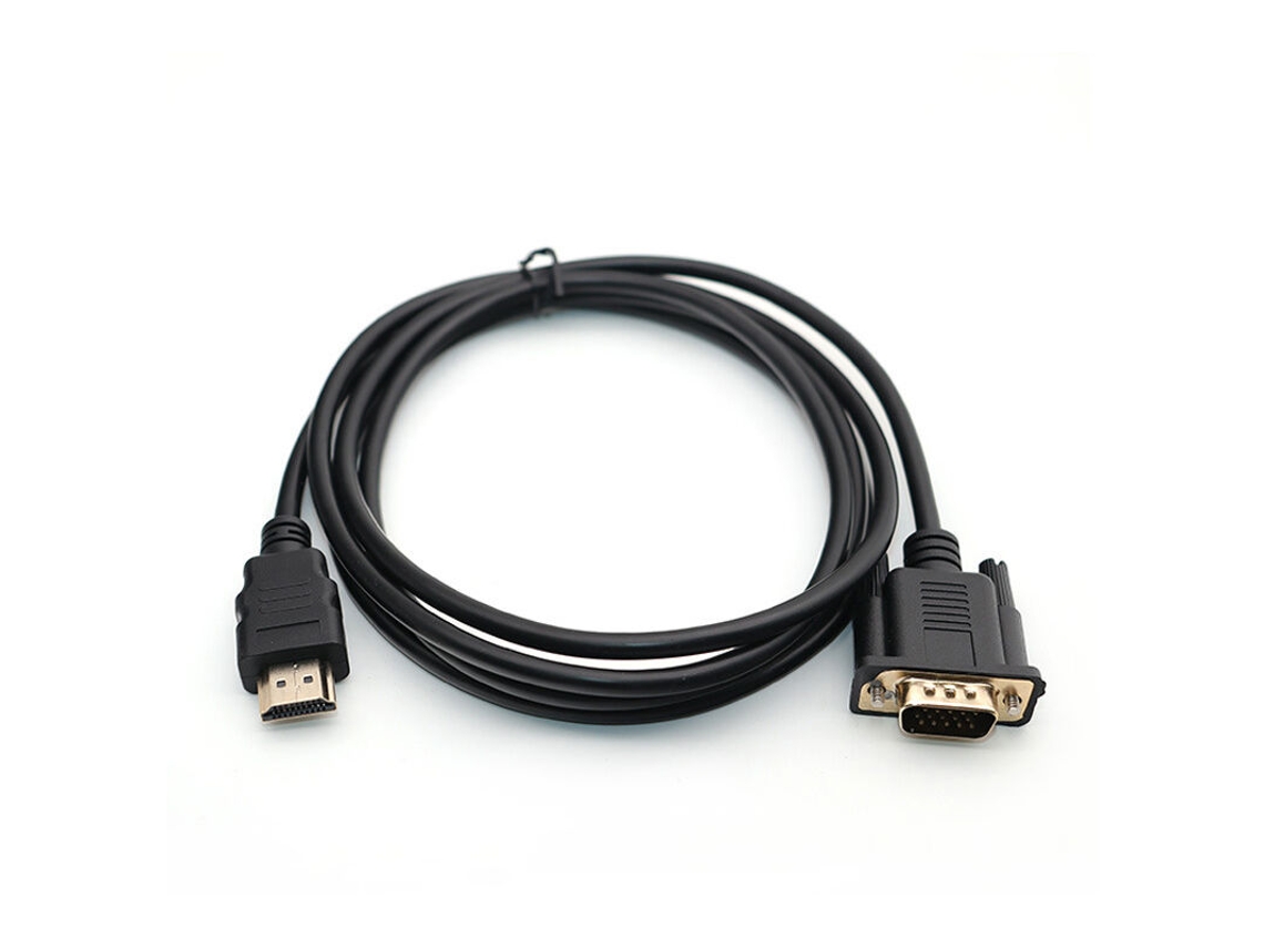 Cabo Conversor Hdmi para Vga 1080p, Adaptador de 1,8 M AQUAFORGE