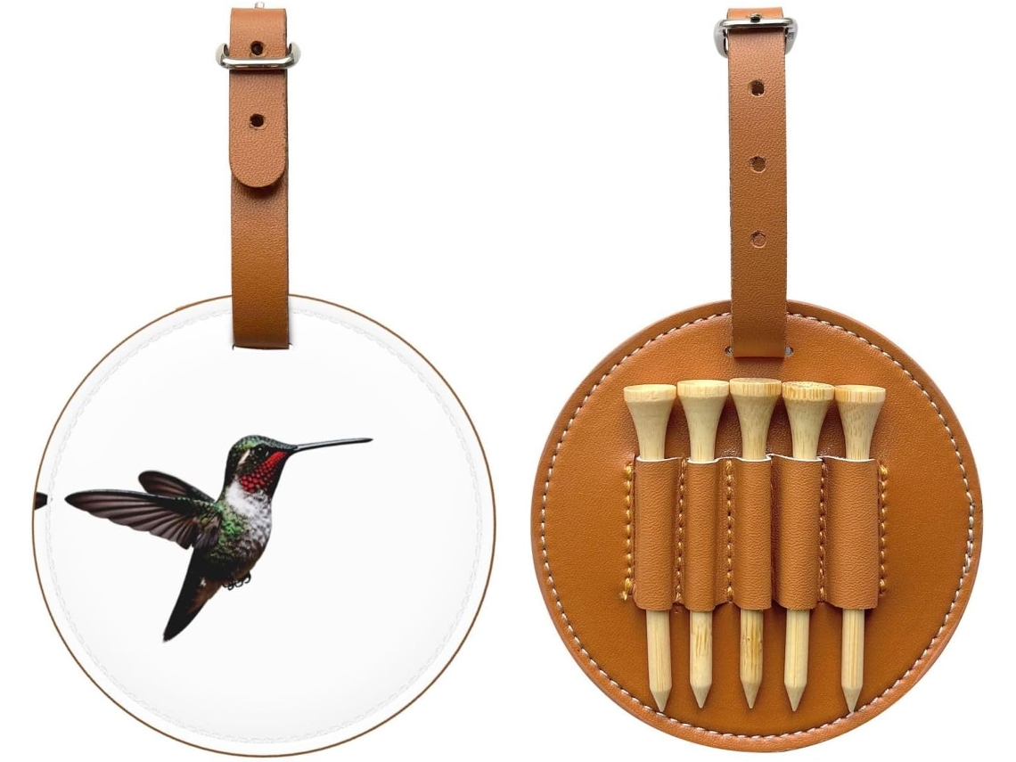 Bolsa para Tees de Golfe flor, Fácil de Transportar | S/MARCA