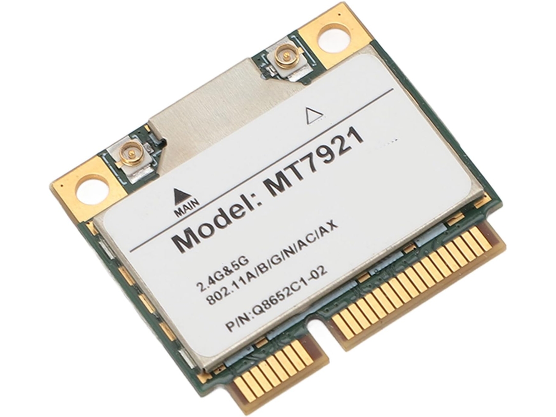 Placa De Rede Com Fio De Alta Velocidade 1200 Mbps, Interface Mini Pcie
