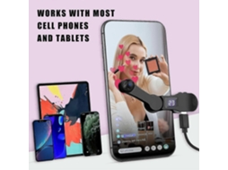Lurelia Auto Clicker Led Usb Ajustável Para Live 3 Cm