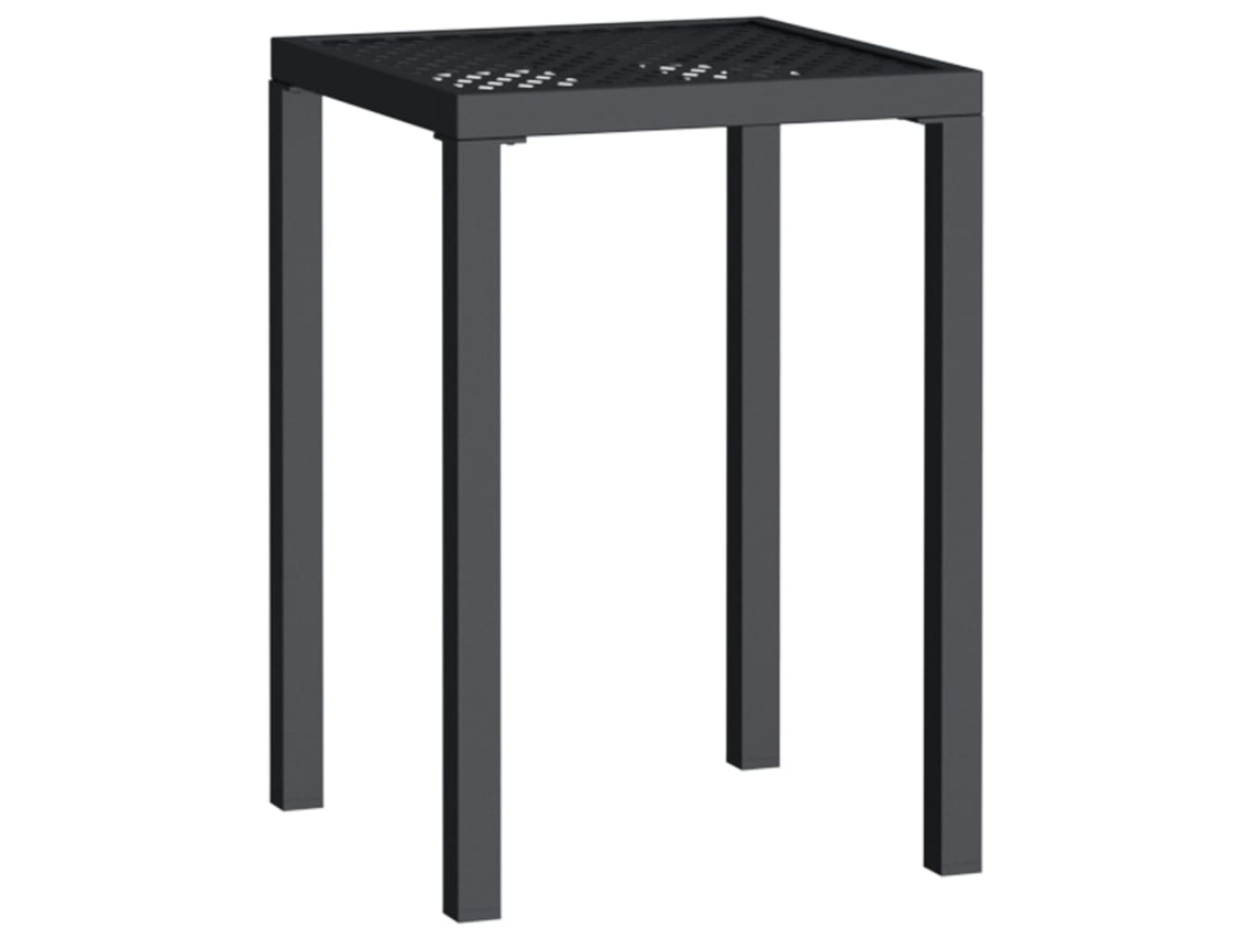 Garden Table, Garden Tables Vidaxl Antracite Aço (50 X 50 X 72 Cm)