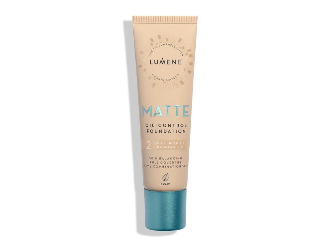 Lumene Matte Oil-Control Foundation Soft Honey 30ml