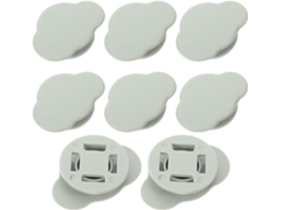 Conjunto de 8 Prendedores Lençol Antiderrapantes, Fixadores para Casa, Suportes Canto Colchão CHABERLU