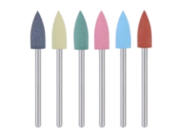 Conjunto De 6 Brocas De Broca De Unhas Profissionais Para Lixamento, Polimento E Manicure - 01