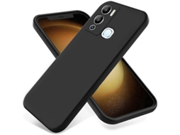 Capa De Silicone Líquido À Prova De Choque Para Infinix Hot 12i Pure Color