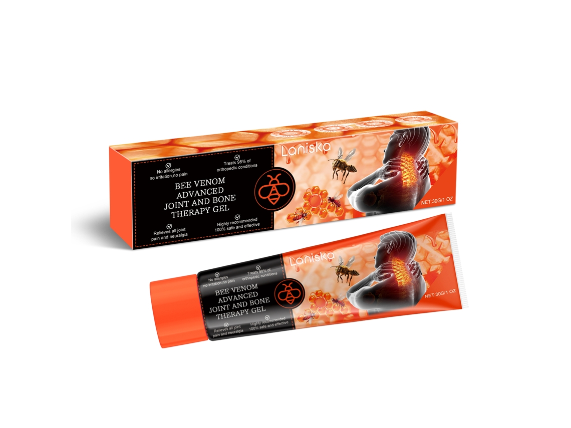 Gel Externo para Massagem Suave de Reparo da Articulação do Joelho