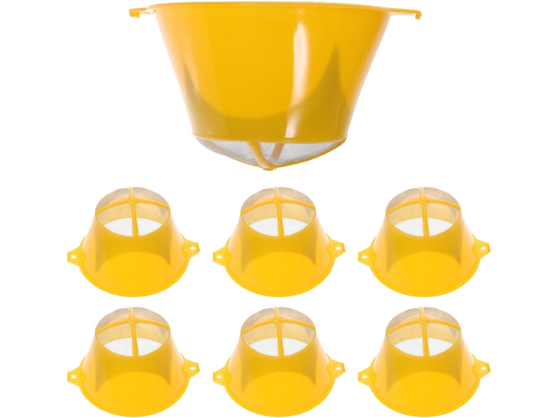 O Filtro Remove Eficazmente Peças Sólidas De Plástico Amarelo.