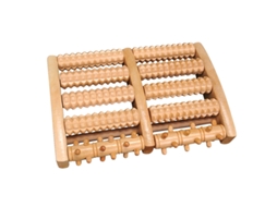Lurelia Rolo De Massagem Para Pés, Fascite Plantar, Madeira, Formato Portátil, Conforto Viagem