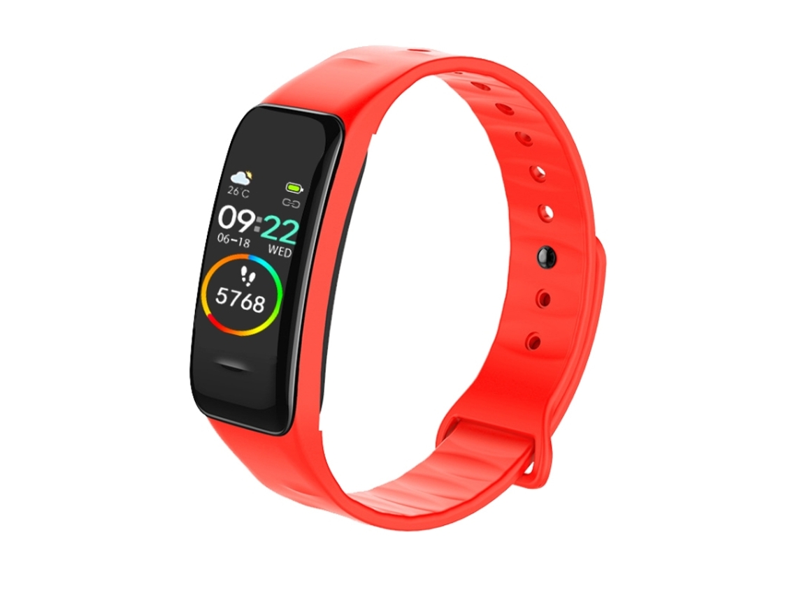 Pulseira Inteligente Halinuia Modelo B1 (tela 0,96", Ip67 Impermeável, Monitor Sono, Fc E Pressão Arterial)