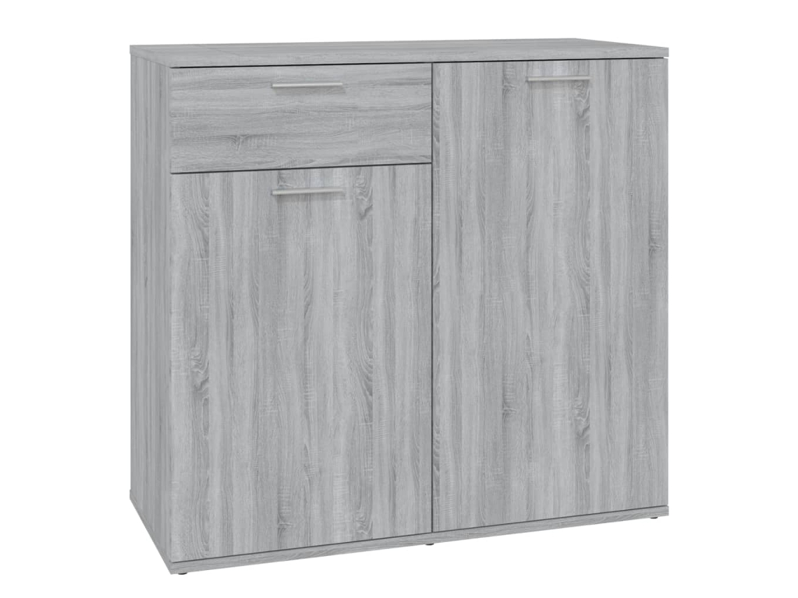Sideboard, Sideboards Vidaxl Cinzeto Madeira Processada (n/a)