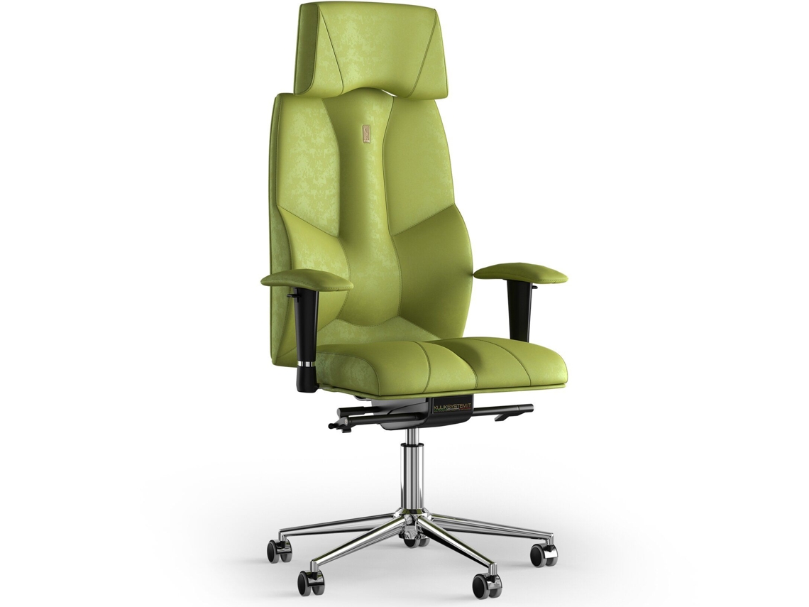 Cadeira de Escritório Ergonómica KULIK Tecido Empresarial (Antara - Azeitona -130x50x50cm)