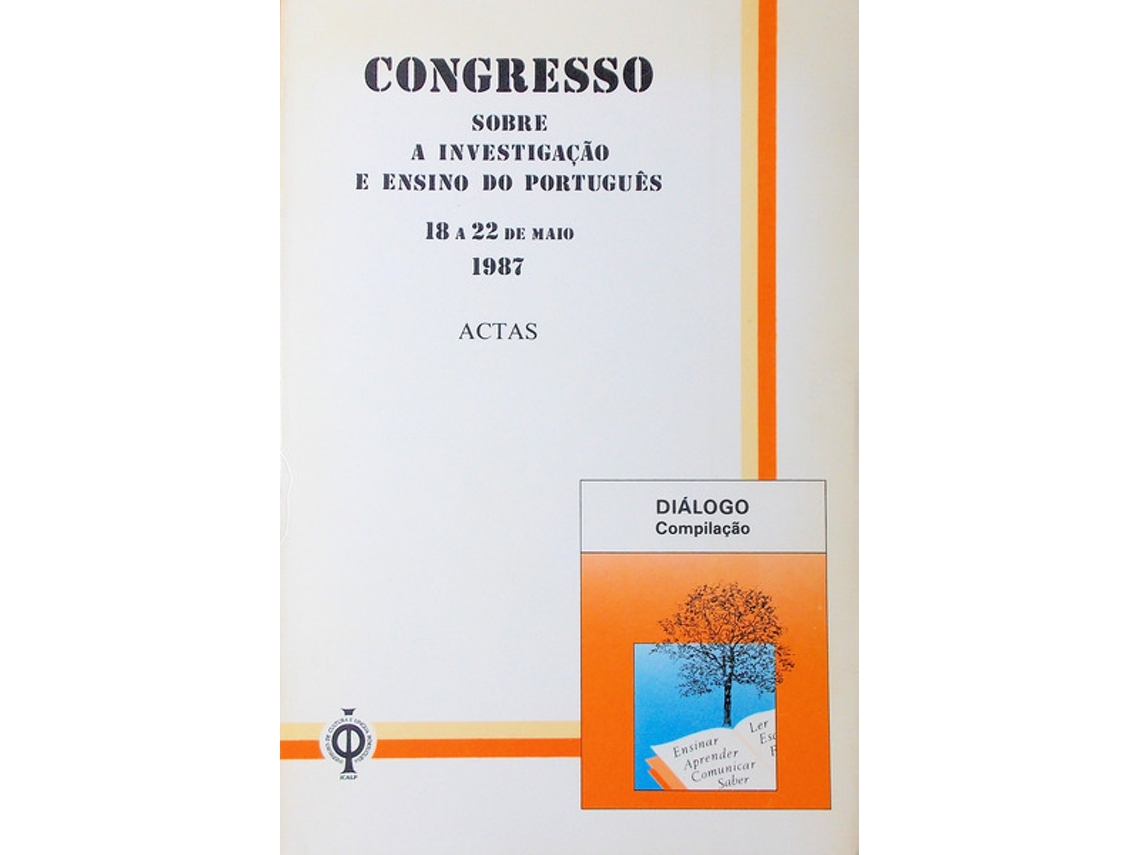 Livro CONGRESSO SOBRE A INVESTIGAÇÃO E ENSINO DO PORTUGUÊS. de Vários (Português)