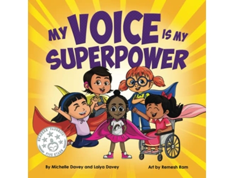 Livro My Voice is My Superpower de Michelle Davey LCSWC Laiya Davey (Inglês)