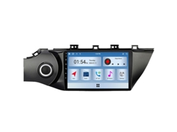 Central Multimídia Carplay Gps 6 Gb 128 Gb Para Kia K2 Rio 4 (2017 2018 2019) Android Auto Bluetooth