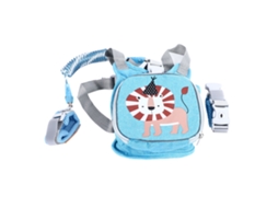 Mali mochila Arnês para Crianças com Corda de Segurança 1,5m Anti perda Azul para Exterior