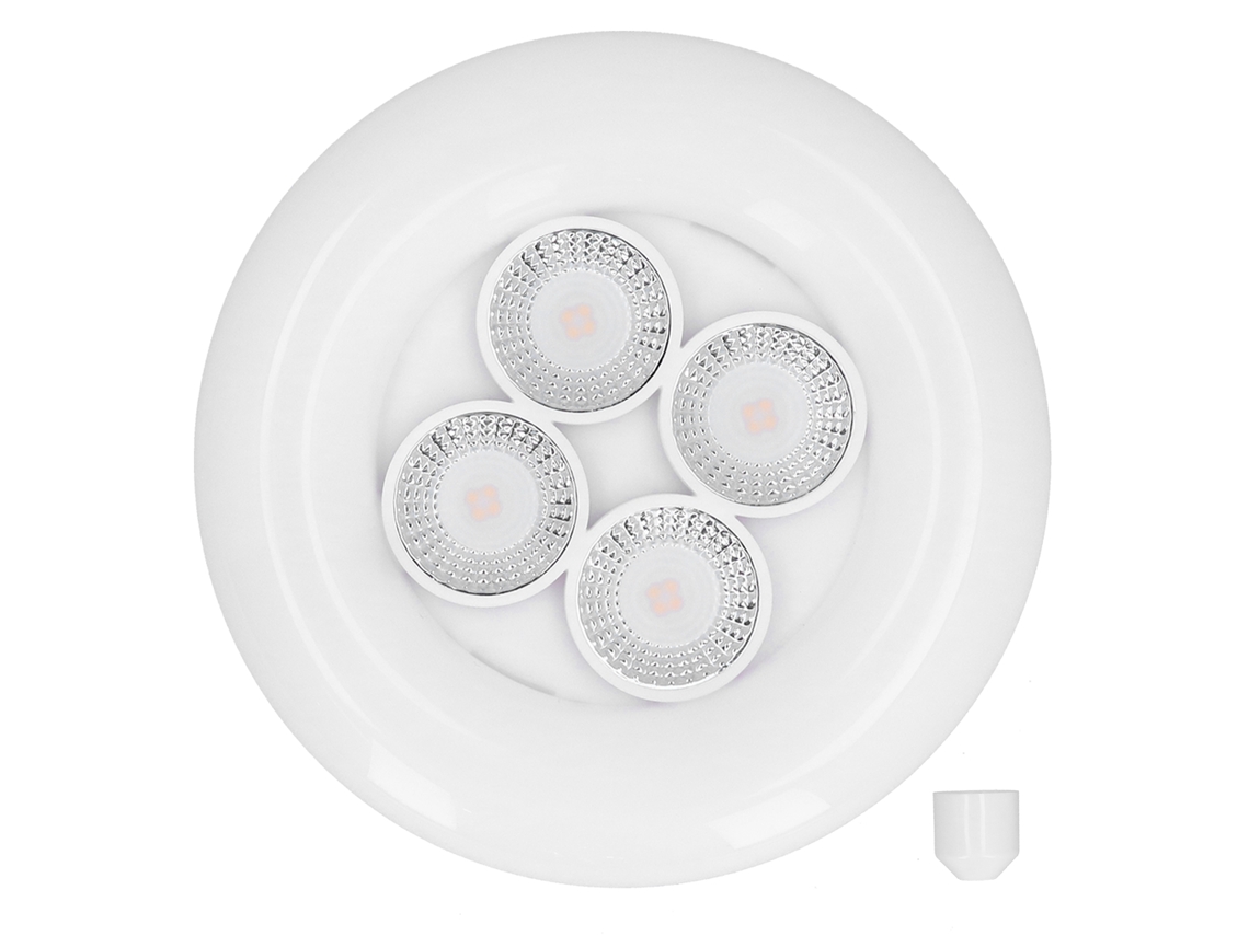 Lâmpada de Spot LED 3 Marchas Ajustável 38W 3000lm para Garagem Armazém AC165 265V E27 | S/MARCA