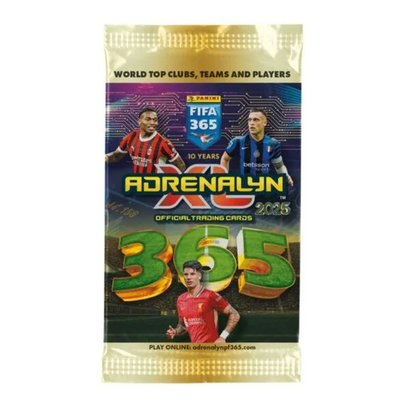 Pacote de cartas individuais Adrenalyn Xl Fifa 365 14716 PANINI