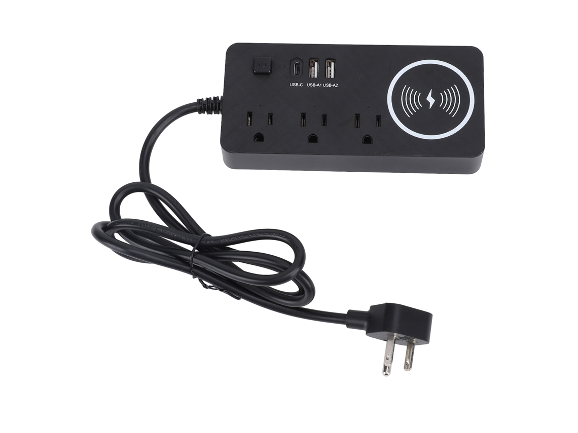 Painel de Tomada Usb e Carregamento Sem Fio LAXISCREED